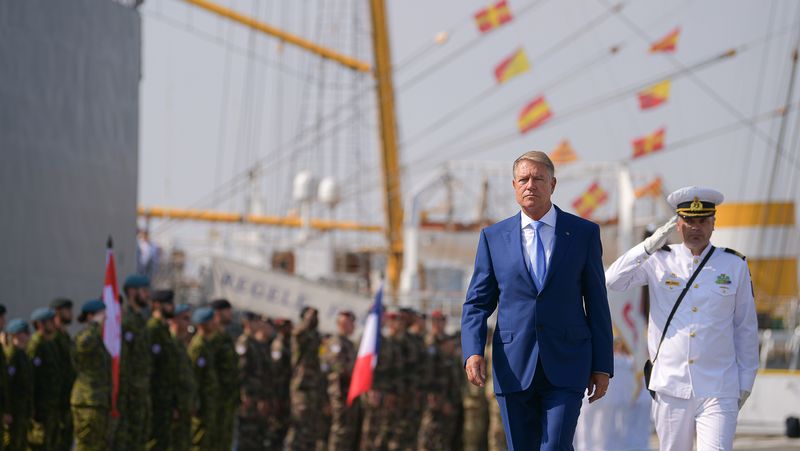 Ziua Marinei. Klaus Iohannis: „Vom face un efort în plus pentru a mări bugetul Apărării”