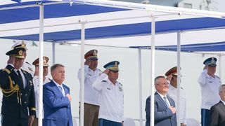 VIDEO - Ziua Marinei. Klaus Iohannis: „Vom face un efort în plus pentru a mări bugetul Apărării”