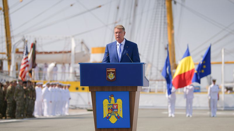 Ziua Marinei. Klaus Iohannis: „Vom face un efort în plus pentru a mări bugetul Apărării”