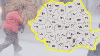Sunt anunțate furtuni &icirc;n următoarele ore. Care sunt județele vizate