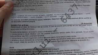 BAC 2022 sesiunea de toamnă rom&acirc;nă