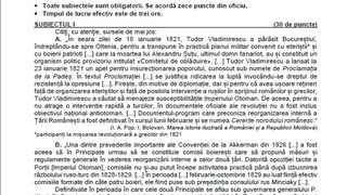 Subiecte barem matematică bacalaureat de toamnă