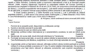 Subiecte barem matematică bacalaureat de toamnă