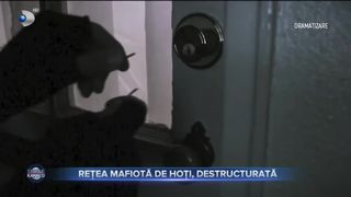 Rețea mafiotă de hoți, destructurată