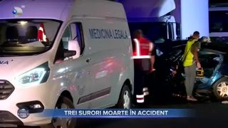 Trei surori moarte în accident