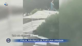 Italia, răvășită de furtuna-uragan