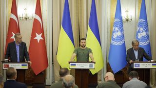 Volodimir Zelenski, mesaj după întâlnirea cu șeful ONU și președintele Turciei