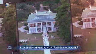JLO și Ben Affleck, nuntă spectaculoasă