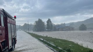 VIDEO | Ploile au făcut ravagii în Dâmbovița: două localități au fost complet inundate