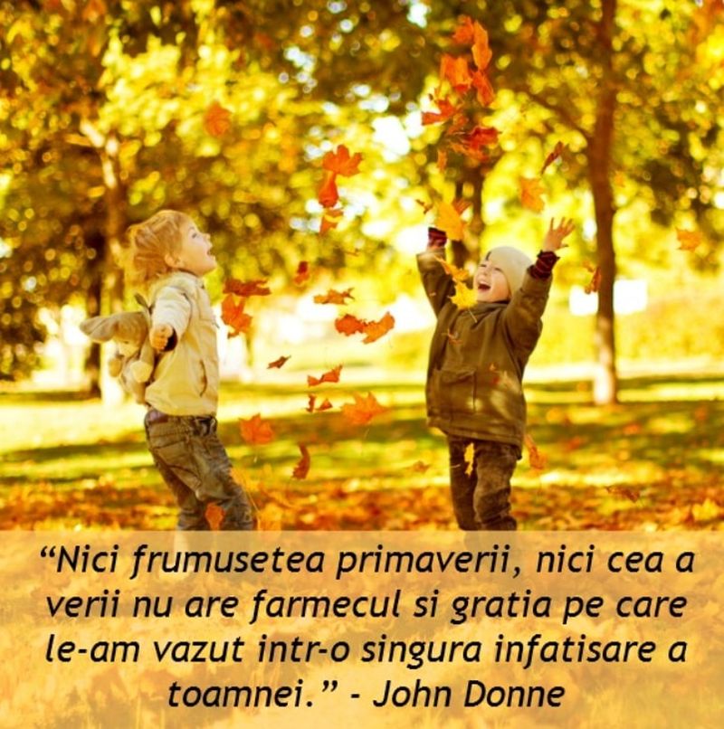Mesaje superbe pentru începutul toamnei pentru familie și prieteni