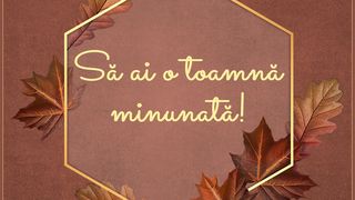 Mesaje pentru luna septembrie 2022