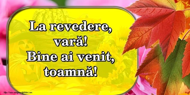 Mesaje pentru luna septembrie 2022