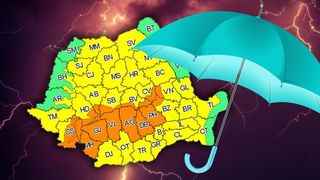 VIDEO - ANM a emis o nouă avertizare meteo de ploi abundente. Un Cod galben de caniculă a fost emis pentru nouă județe- HARTA