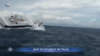 Iaht scufundat &icirc;n Italia