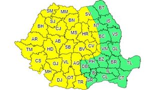 Meteorologii au emis un nou Cod galben de vreme instabilă în România- HARTA