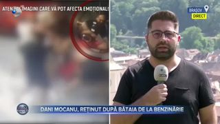Dani Mocanu, reținut după bătaia de la benzinărie