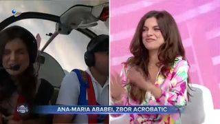 Ana-Maria Ababei, zbor acrobatic