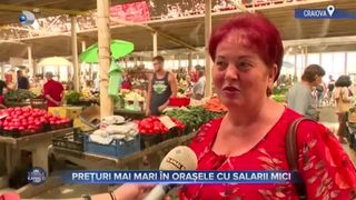 Prețuri mai mari &icirc;n orașele cu salarii mici
