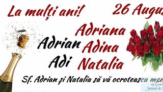 Mesaje de Sfinții Adrian și Natalia 2022