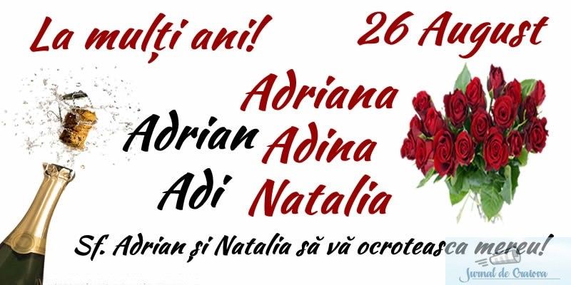 Mesaje de Sfinții Adrian și Natalia 2022