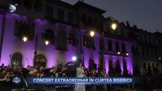 Concert extraordinar &icirc;n curtea bisericii