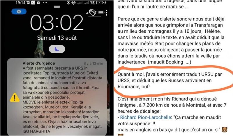 Doi canadieni au intrat în panică atunci când au primit mesajul RO-Alert. Credeau că România a fost invadată de ruși