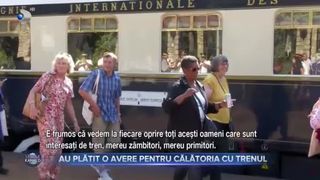 Au plătit o avere pentru călătoria cu trenul