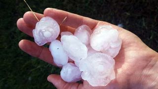 Furtunile au făcut prăpăd în mai multe județe din țară. În Bacău și Bucegi a căzut grindina