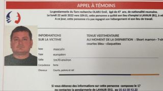 Dispariție misterioasă în Franța. Emil nu a mai fost văzut de 10 zile după ce a plecat de la muncă pe bicicletă
