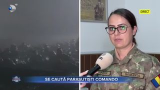 Se caută parașutiști comando