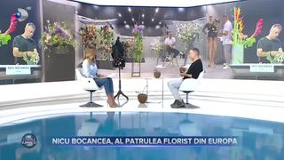 Nicu Bocancea, al patrulea florist din Europa