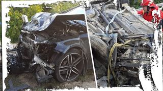 Accident tragic în Constanța. Doi oameni au murit după ce două mașini s-au ciocnit violent