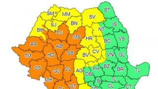 VIDEO: UPDATE: Cod roșu de ploi torențiale- HARTA