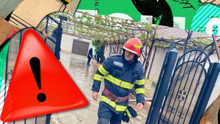 VIDEO: Cod roșu-prăpăd de inundații în sudul țării