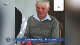 Bătr&acirc;n dispărut &icirc;n pădure