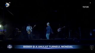 Bieber și-a anulat turneul mondial