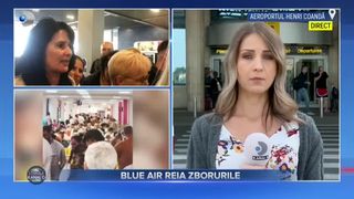 Blue Air reia zborurile