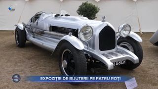 Expoziție de bijuterii pe patru roți