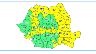 VIDEO | Meteorologii au emis o nouă avertizare Cod galben de ploi abundente- HARTA