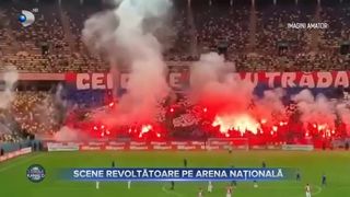 Scene revoltătoare pe Arena Națională