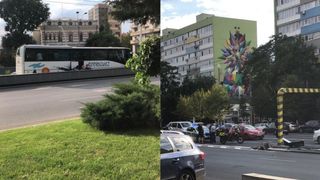 Incidentele se țin lanț în Pasajul Unirii. Acesta este al patrulea accident,  în nici o săptămână de la deschidere