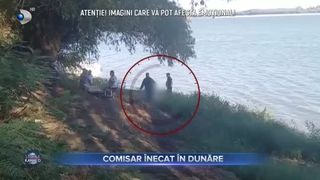 Comisar înecat în Dunăre