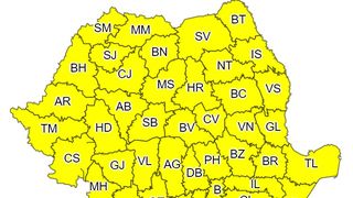 VIDEO - Avertizare de ploi torențiale de la ANM. Cod galben &icirc;n toată țara