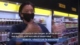 Roboții, v&acirc;nzători &icirc;n magazine