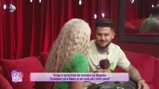 Kinga și Bogdan au ajuns în camera roșie