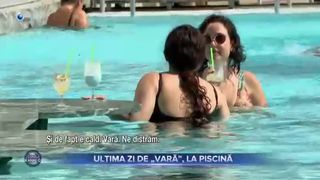 Ultima zi de &rdquo;vară&rdquo;, la piscină