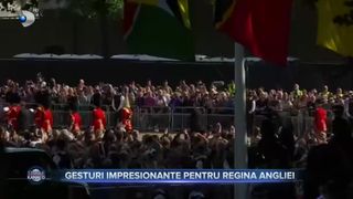 Gesturi impresionante pentru Regina Angliei