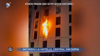 Incendiu la hotelul central din Sofia