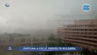 Furtuna a facut prapad in Bulgaria