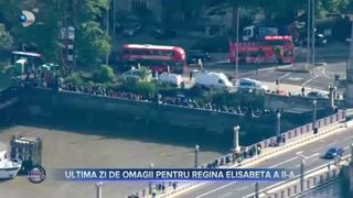 Ultima zi de omagii pentru Regina Elisabeta a II-a